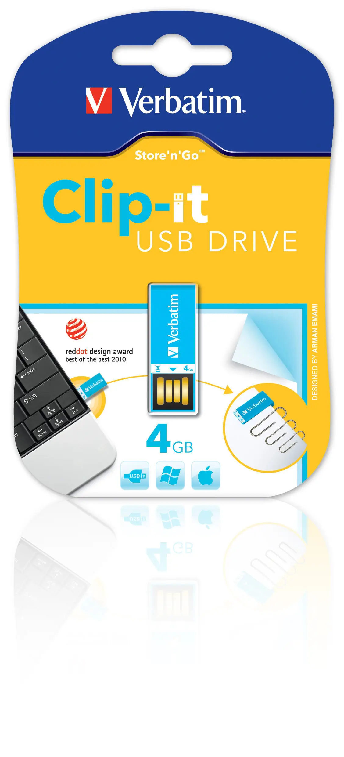 Verbatim Clip-it 4 GB 43911