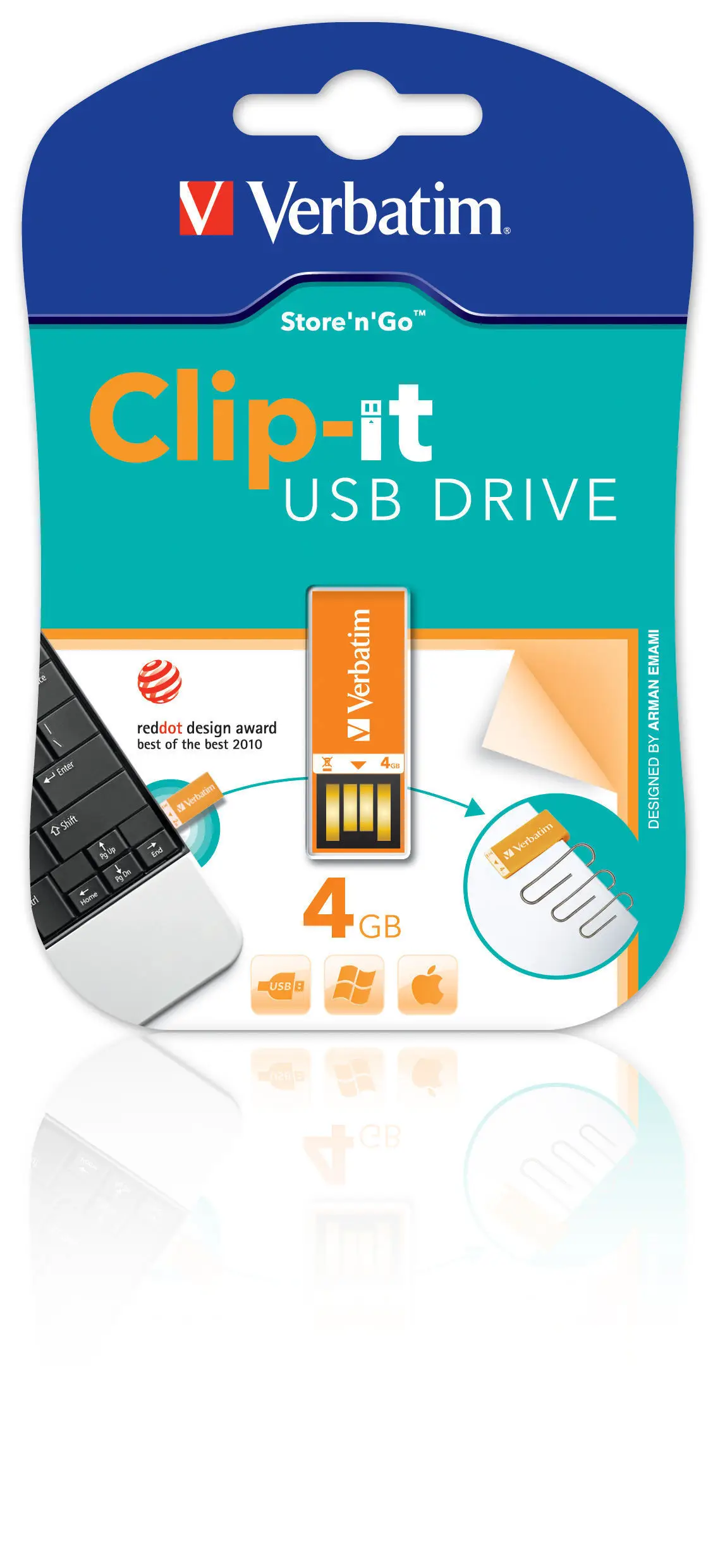 Verbatim Clip-it 4 GB 43913
