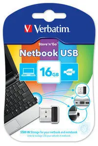 Verbatim Netbook USB Drive 16GB 43941