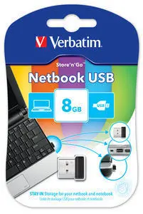 Verbatim Netbook USB Drive 8GB 43940