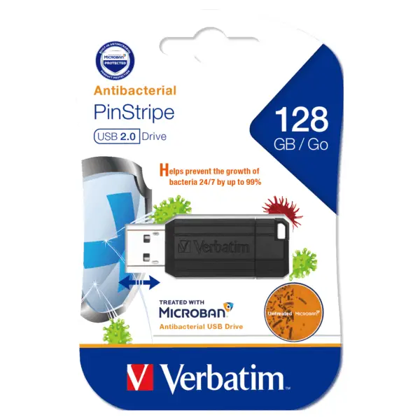 Verbatim Pinstripe USB2.0 128 GB 66782