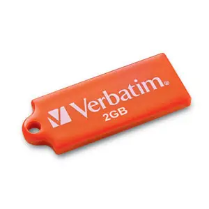 Verbatim TUFF-'N'-TINY™ 2GB USB Drive - Orange 96814
