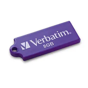 Verbatim TUFF-'N'-TINY™ 8GB USB Drive - Purple 96816