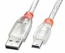 Lindy 0.5m USB A/mini-B Cable 31683