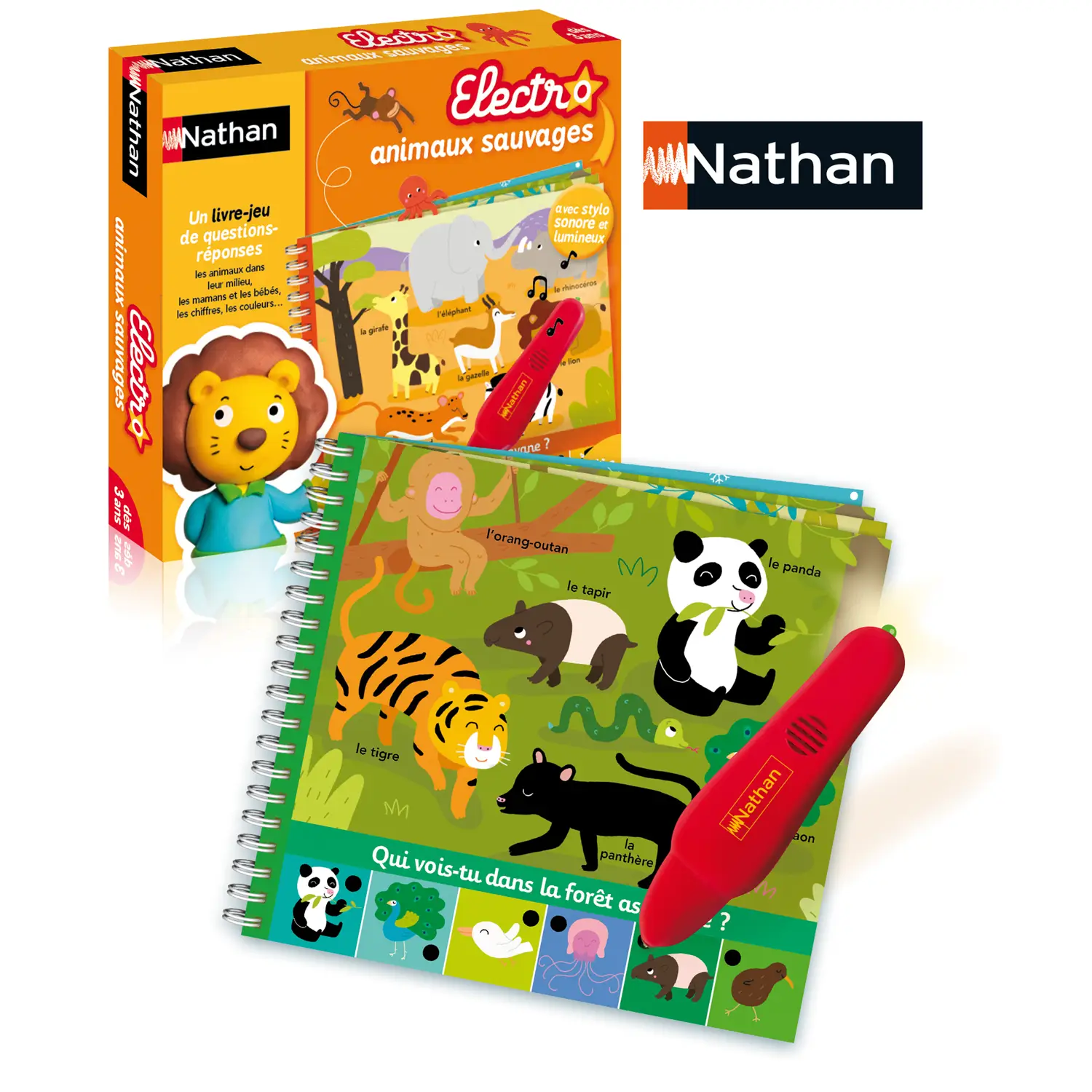 Nathan Electro Animaux sauvages 31452