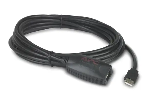 APC NetBotz USB Latching Repeater Cable, Plenum, 5m NBAC0213P