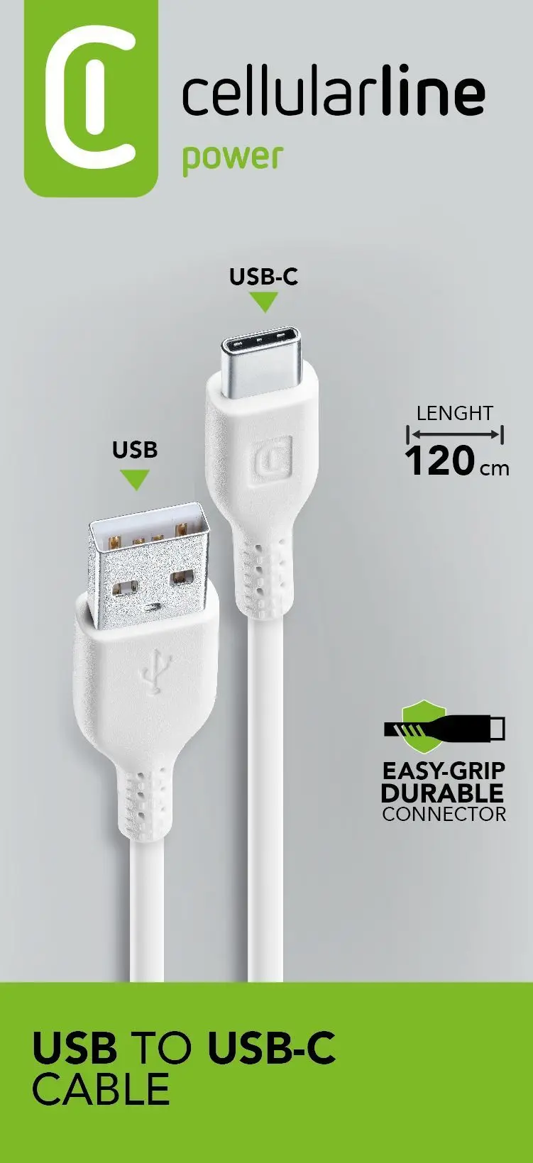 Cellularline 8018080270413 15 W USBDATACUSBA-CW