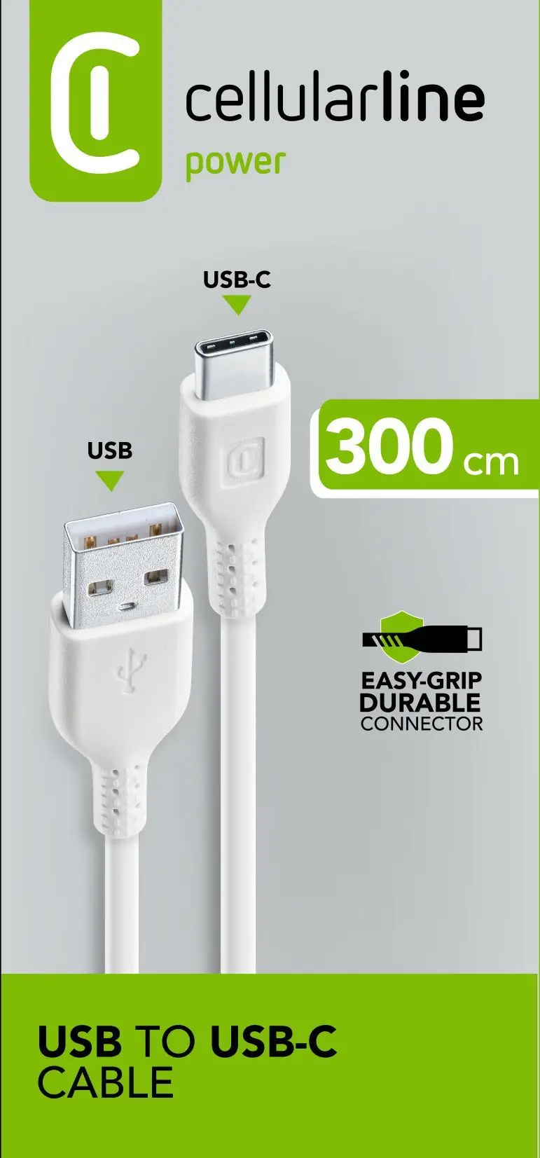 Cellularline 8018080295751 15 W USBDATACUSBC3MW