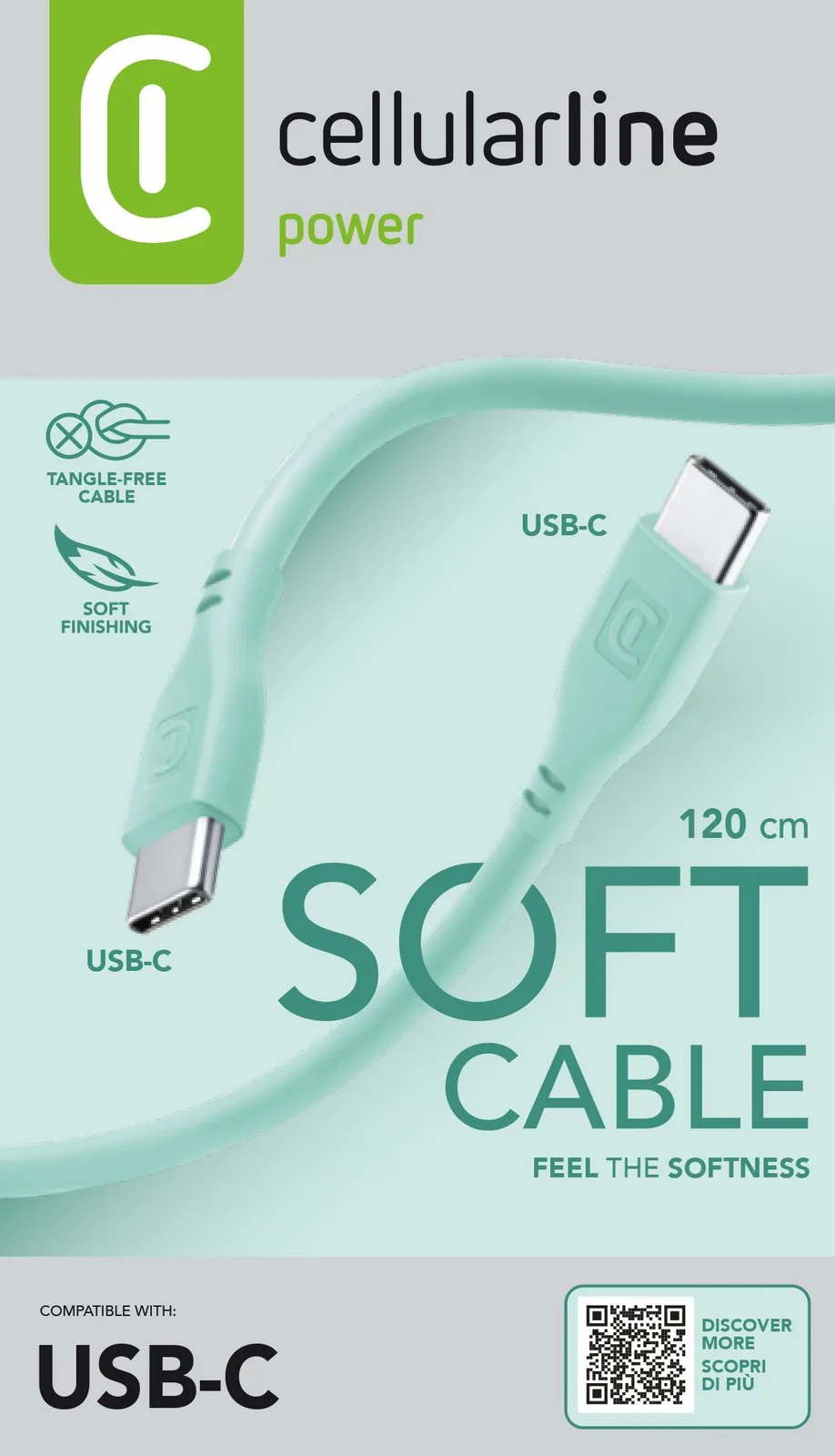 Cellularline 8018080430756 USBDATASOFTC2CG