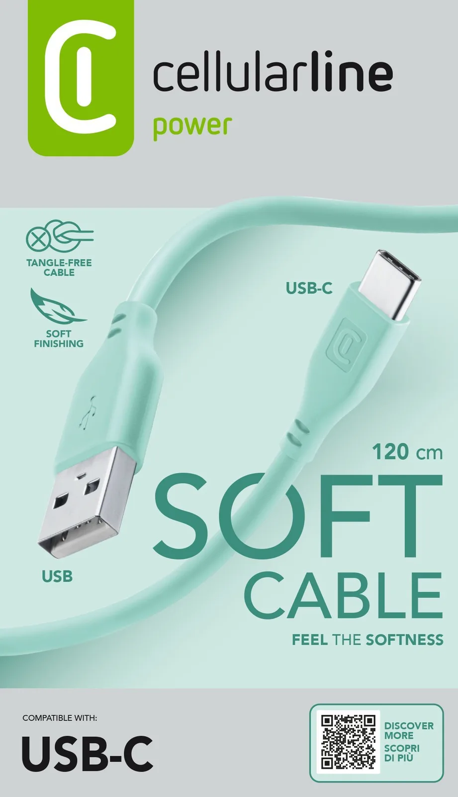 Cellularline 8018080430787 USBDATASOFTUSBCG
