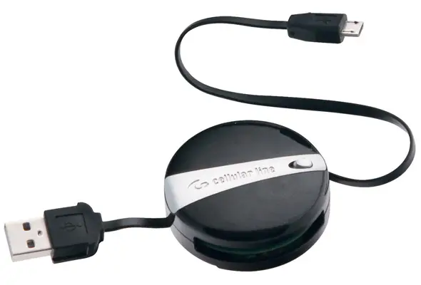 Cellularline MICRO USB ROLLER DATA CABLE ROLLDATACMICROUSB