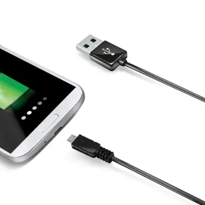 Celly 2.0m USB A - Micro USB B USBMICROB2M