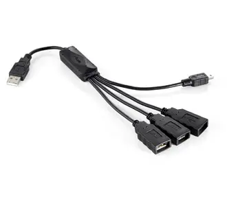 Equip USB 2.0 Cable Hub 3+1 128547