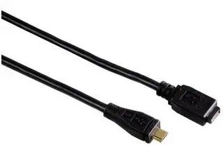 Hama 1.8m microUSB 2.0 B 00054558