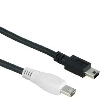 Hama Mini USB Cable "On the Go", Mini USB A-Plug - Mini USB B-Plug, 1.8 m 00041847