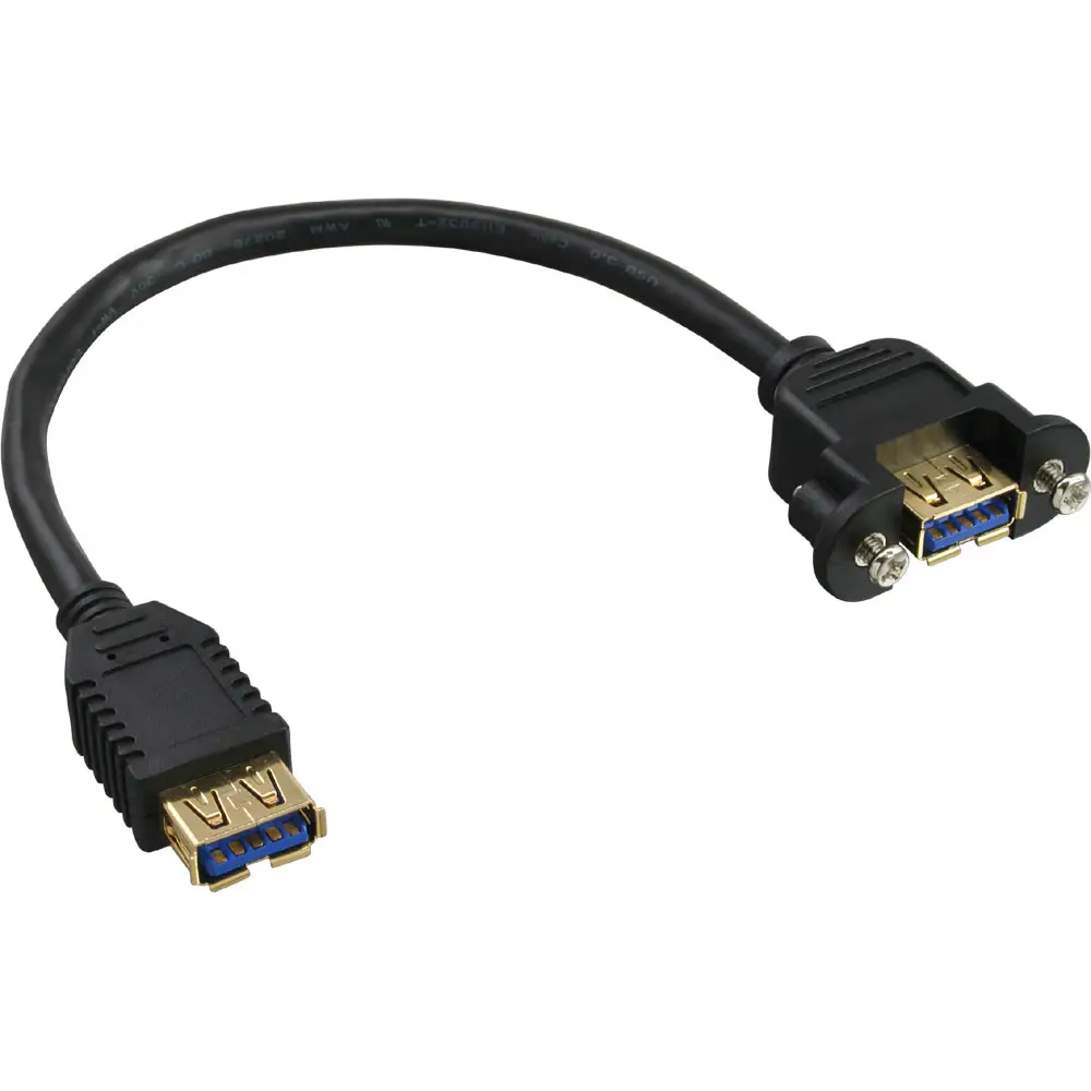 InLine USB A/USB A F/F 0.2m 33445M