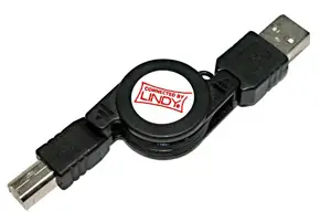 Lindy USB 2.0 A/B Cable, 0.8m 31617