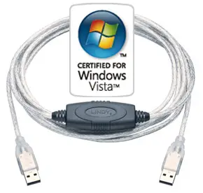 Lindy USB Transfer Cable for Vista 42951