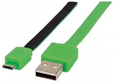 Manhattan 1.8m, USB 2.0-A - USB 2.0 Micro-B 391351