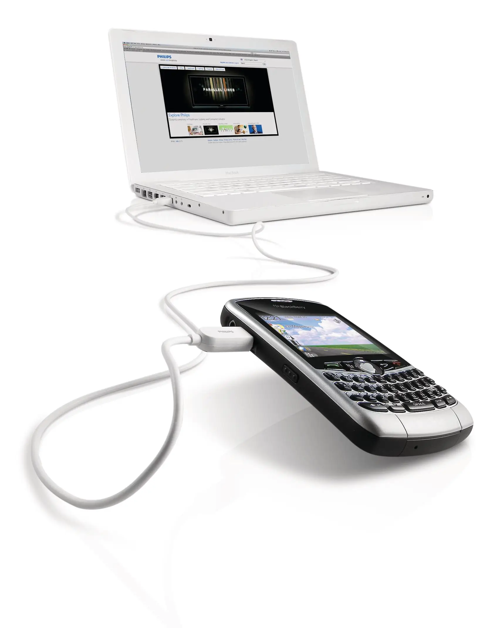 Philips Mini- ve mikro-USB - USB kabloları DLC2416/10