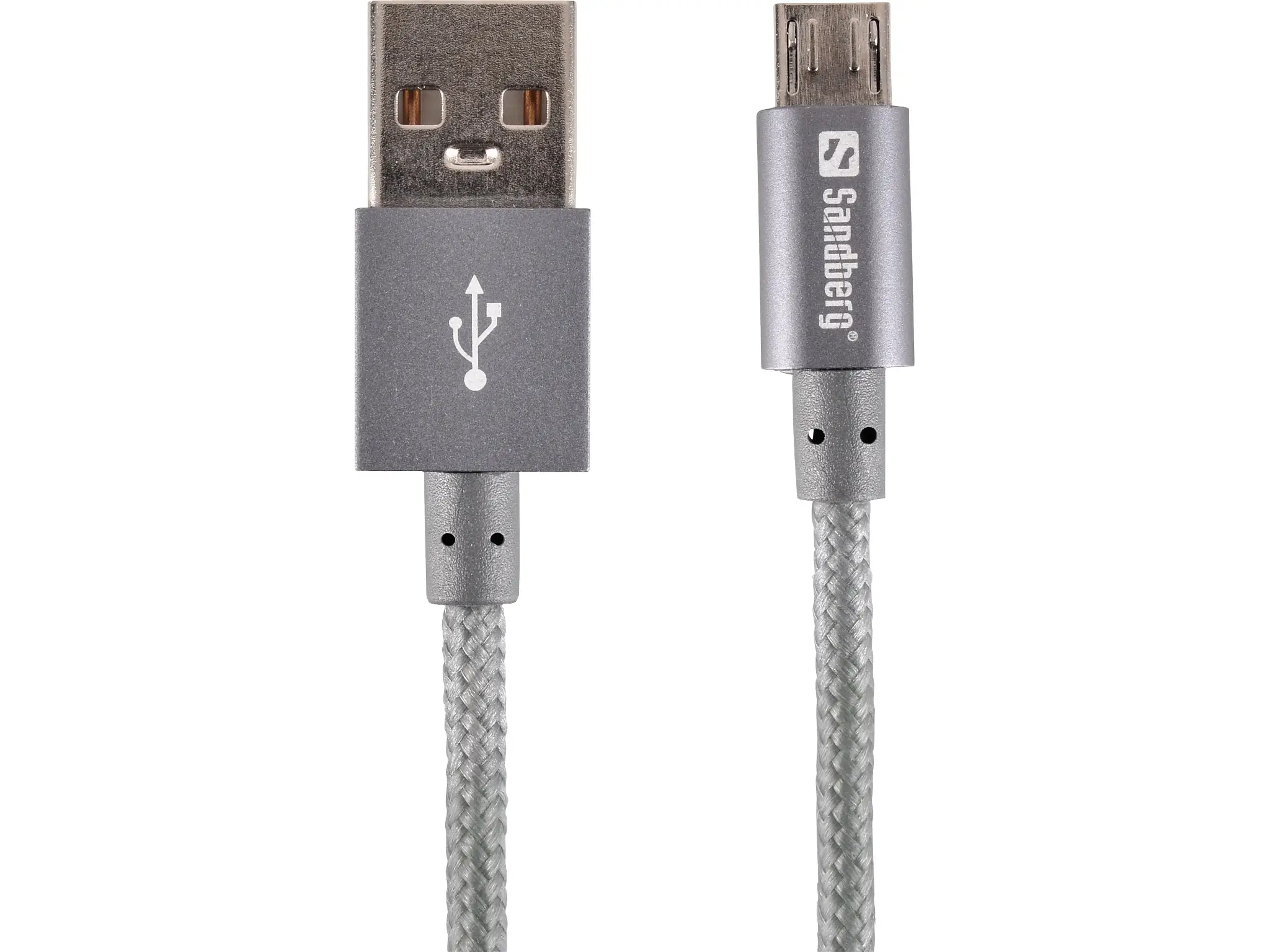 Sandberg Excellence MicroUSB Grey 1m 480-03