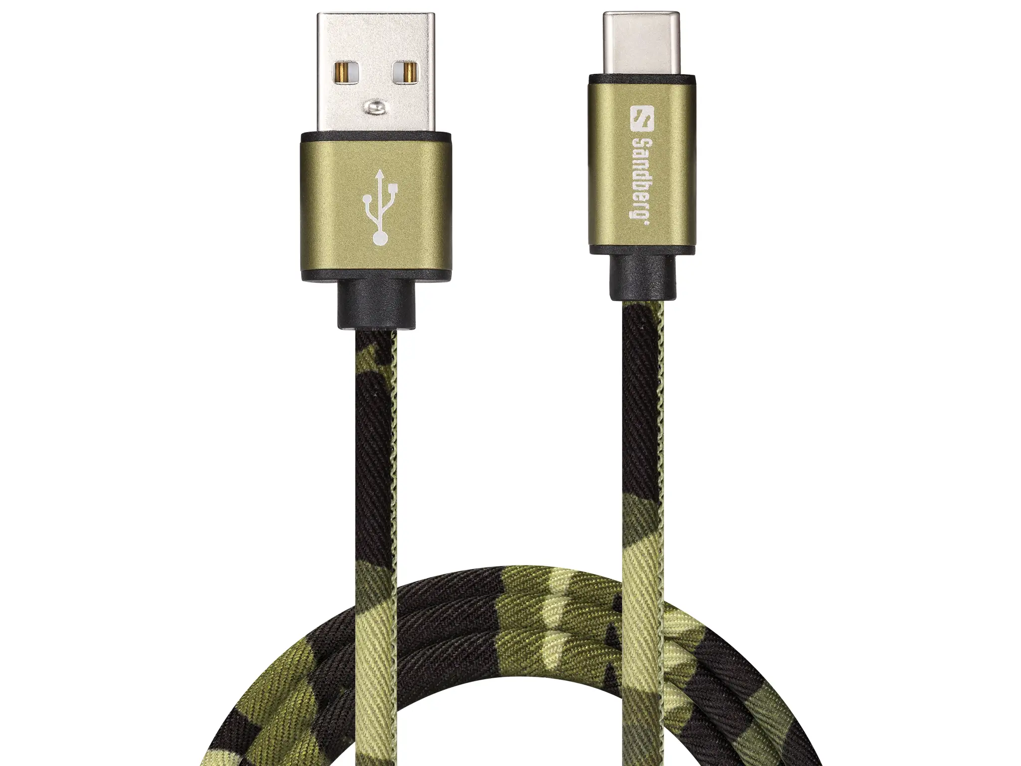 Sandberg USB-C Green Camouflage 1m 441-14