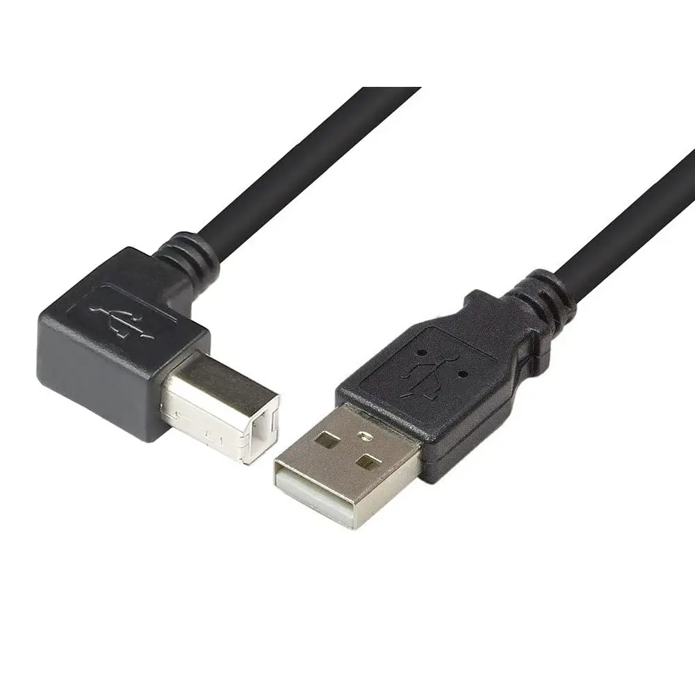 Techly 0.5m USB 2.0 A/B M ICOC U-AB-005-ANG