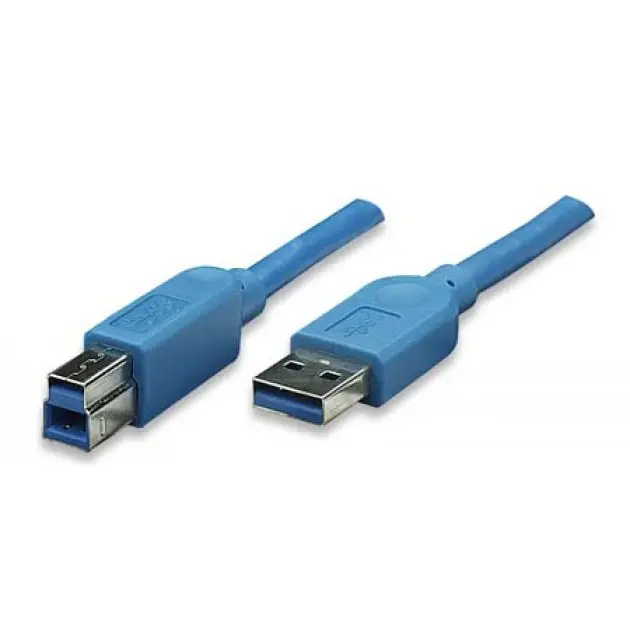Techly 1.0m USB 3.0 AB M/M ICOC U3-AB-10-BL