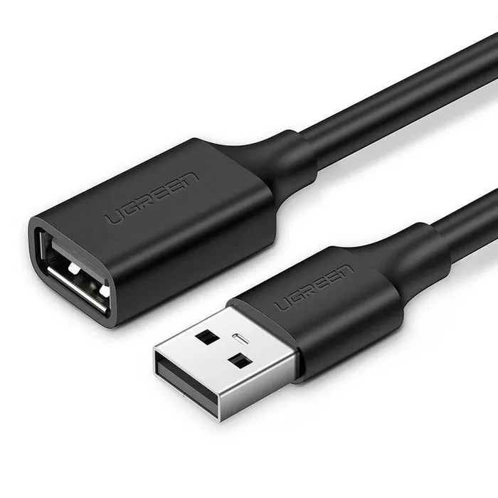 Ugreen USB A To Female Extension Cable Black 1M 10314