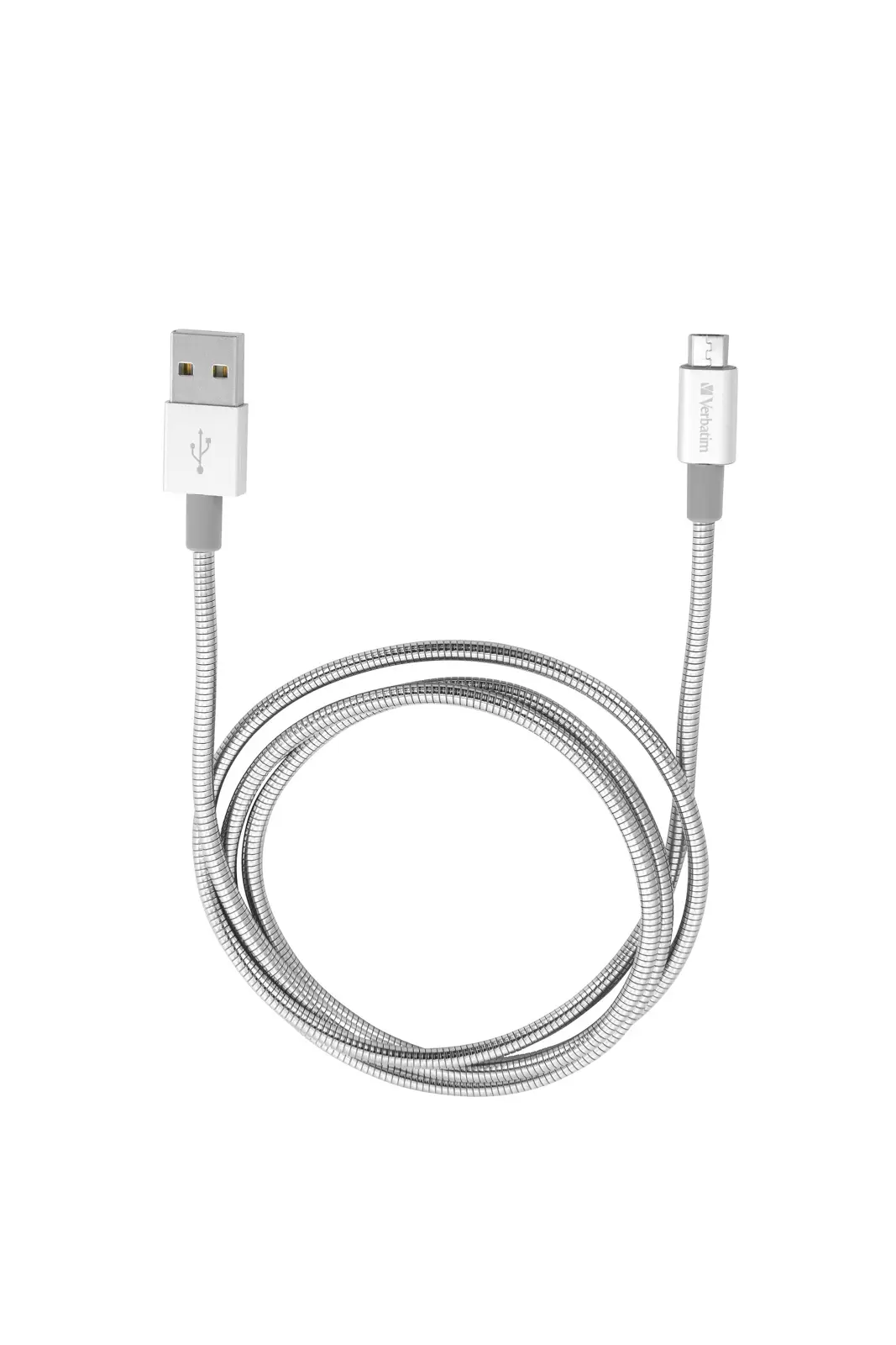Verbatim Mikro USB Senkronizasyon ve Şarj Kablosu 100 cm Gümüş 48862