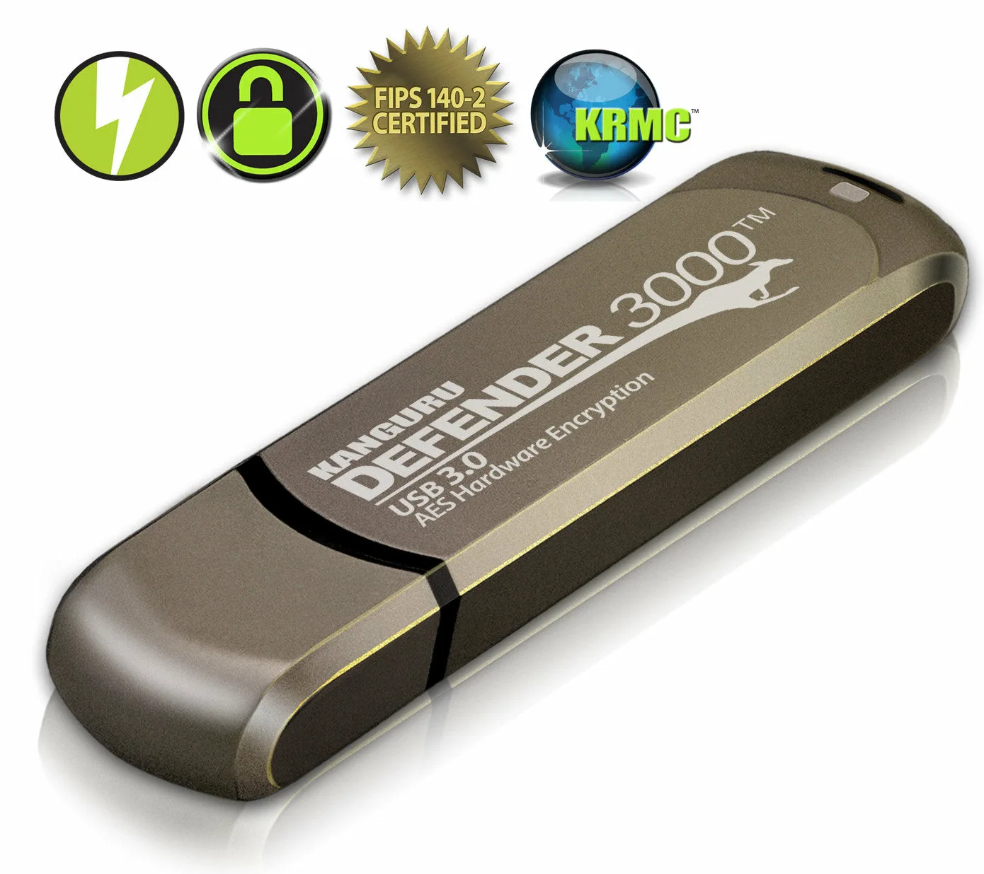 iStorage Kanguru Defender 3000 KDF3000-512G
