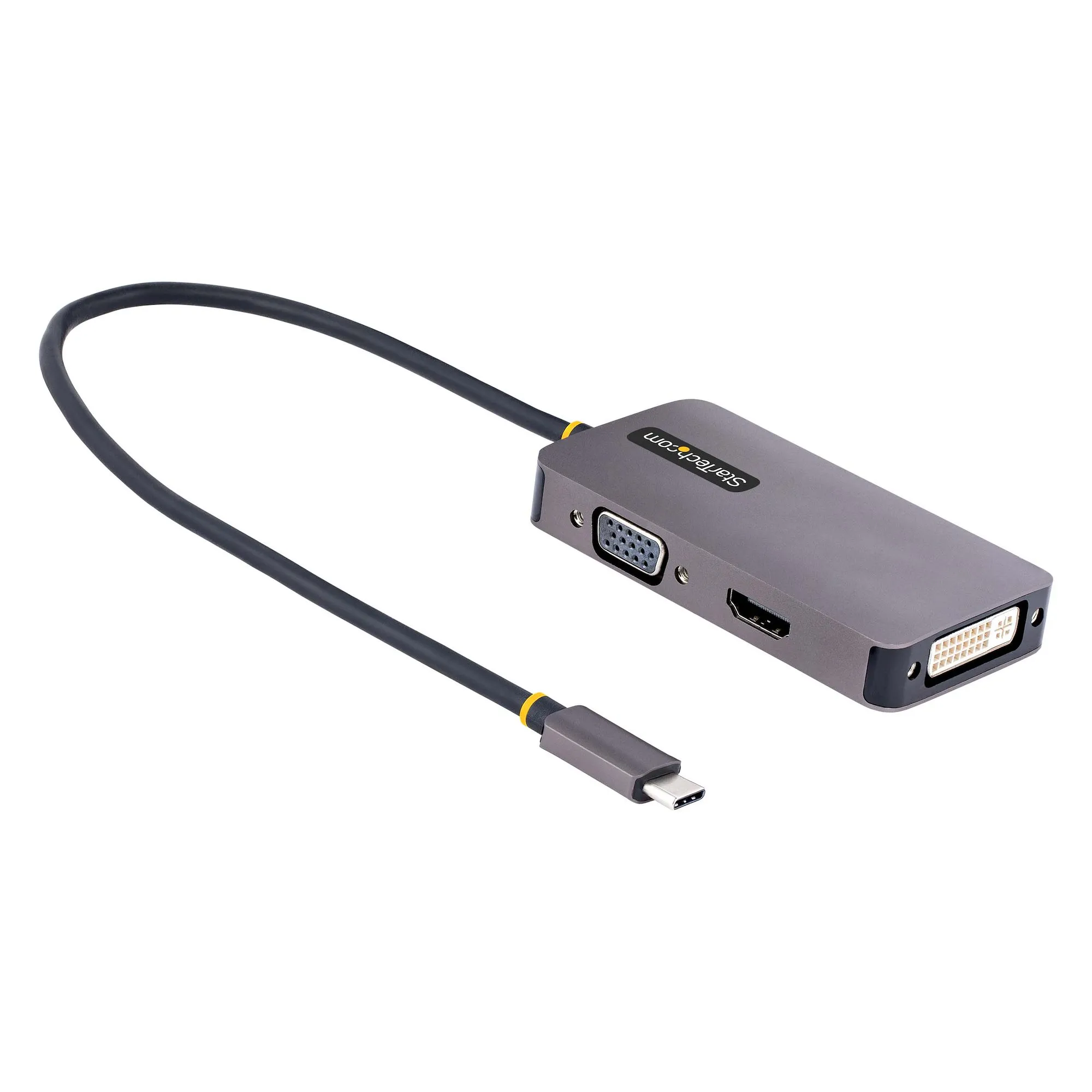 StarTech.com 118-USBC-HDMI-VGADVI