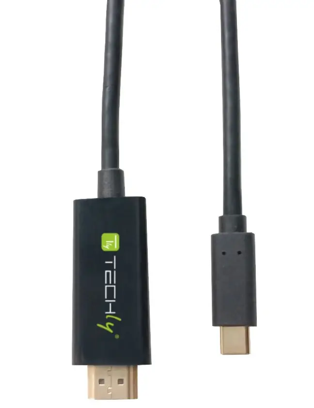 Techly IADAP-USBC-HDMI2TY