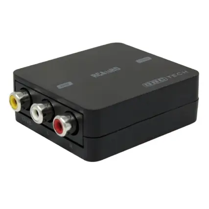 GBC Mini Convertitore AV RCA/HDMI 14.2800.91