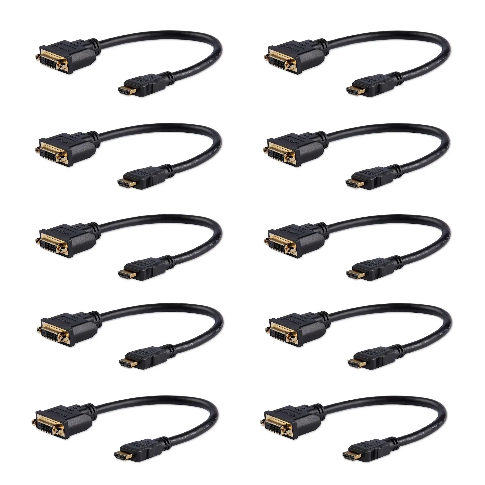 StarTech.com HDDVIMF8IN10PK