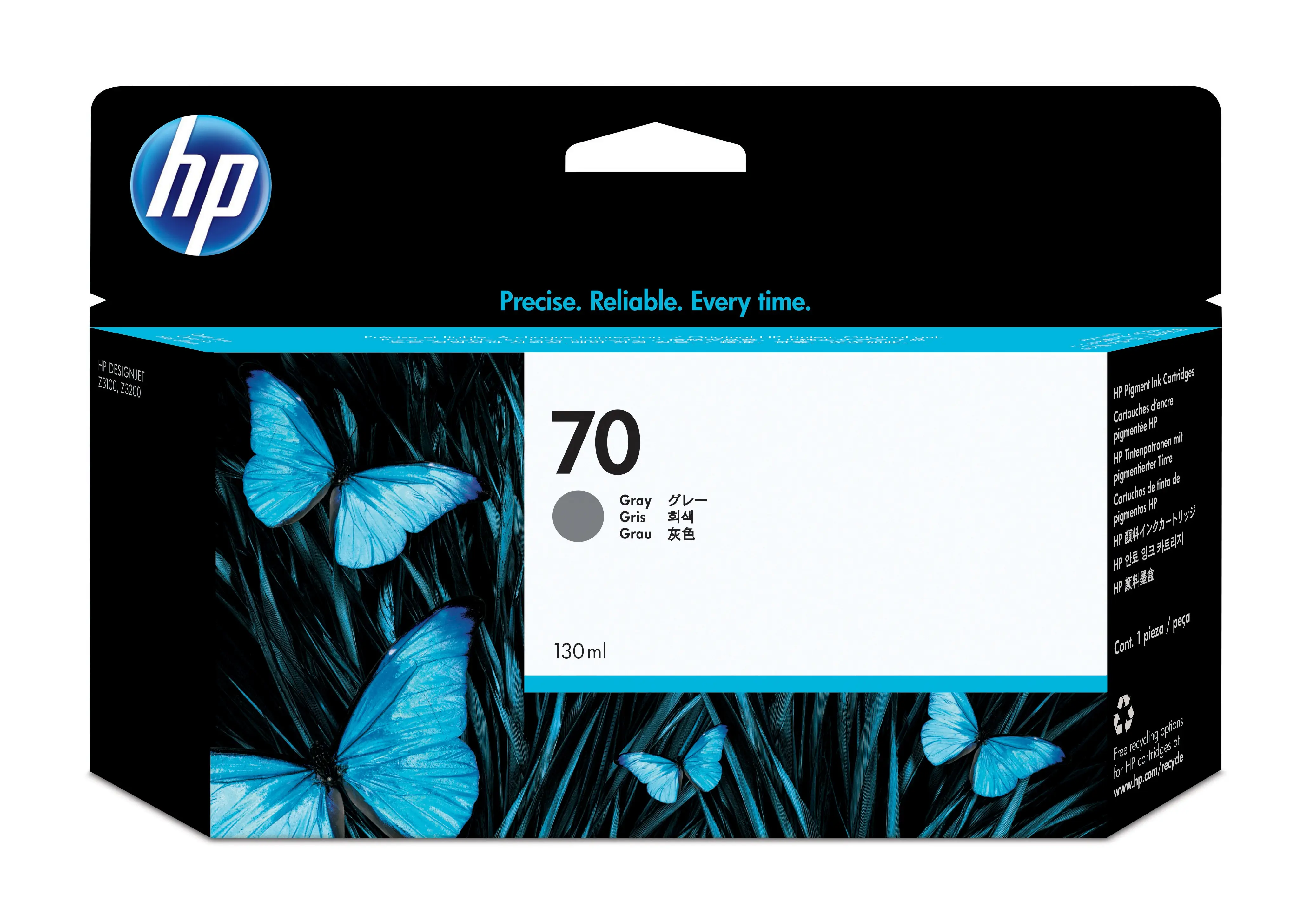 HP 70 130 ml Gri Mürekkep Kartuşu C9450A
