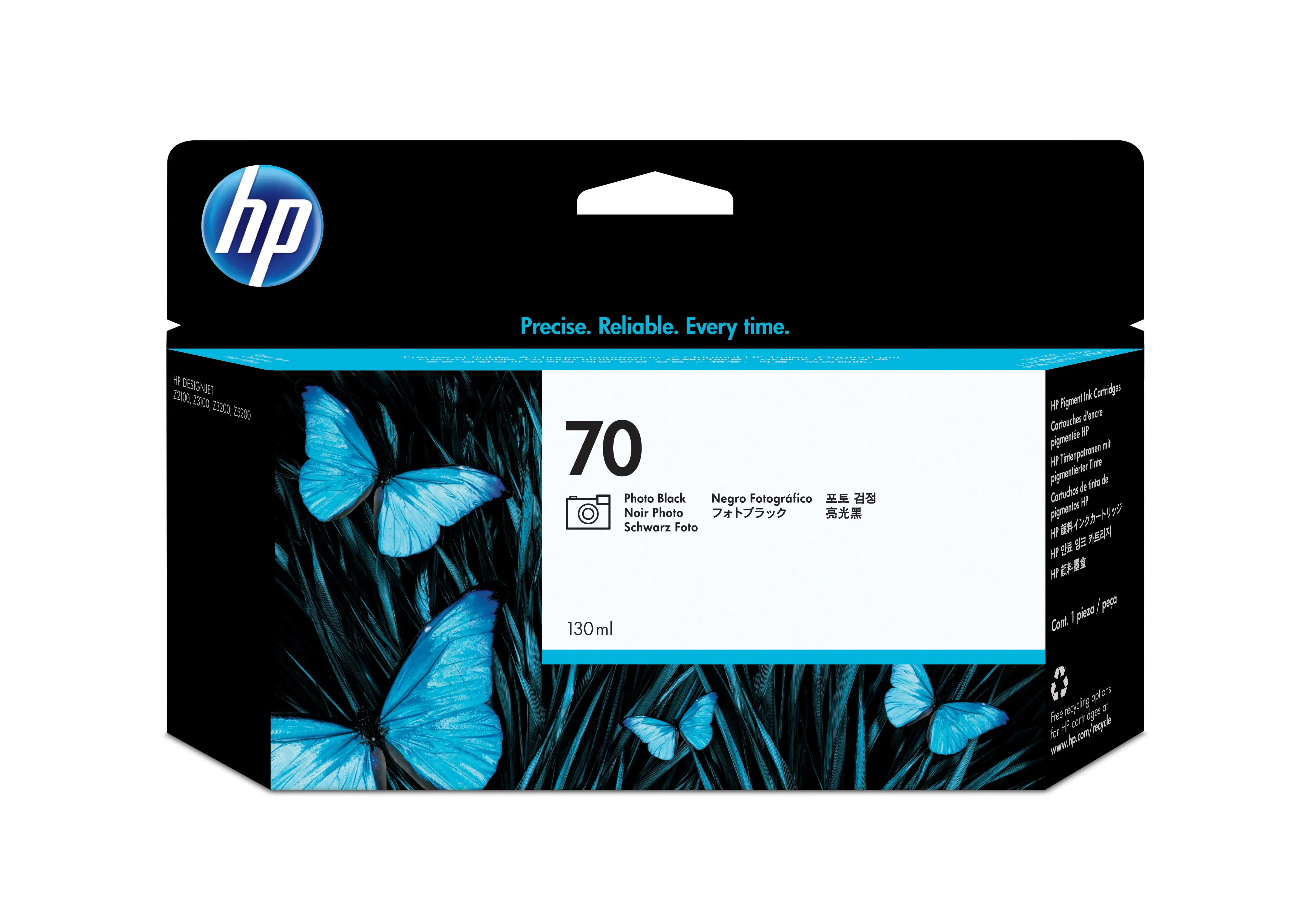 HP 70 130 ml Fotoğraf Siyahı DesignJet Mürekkep Kartuşu C9449A