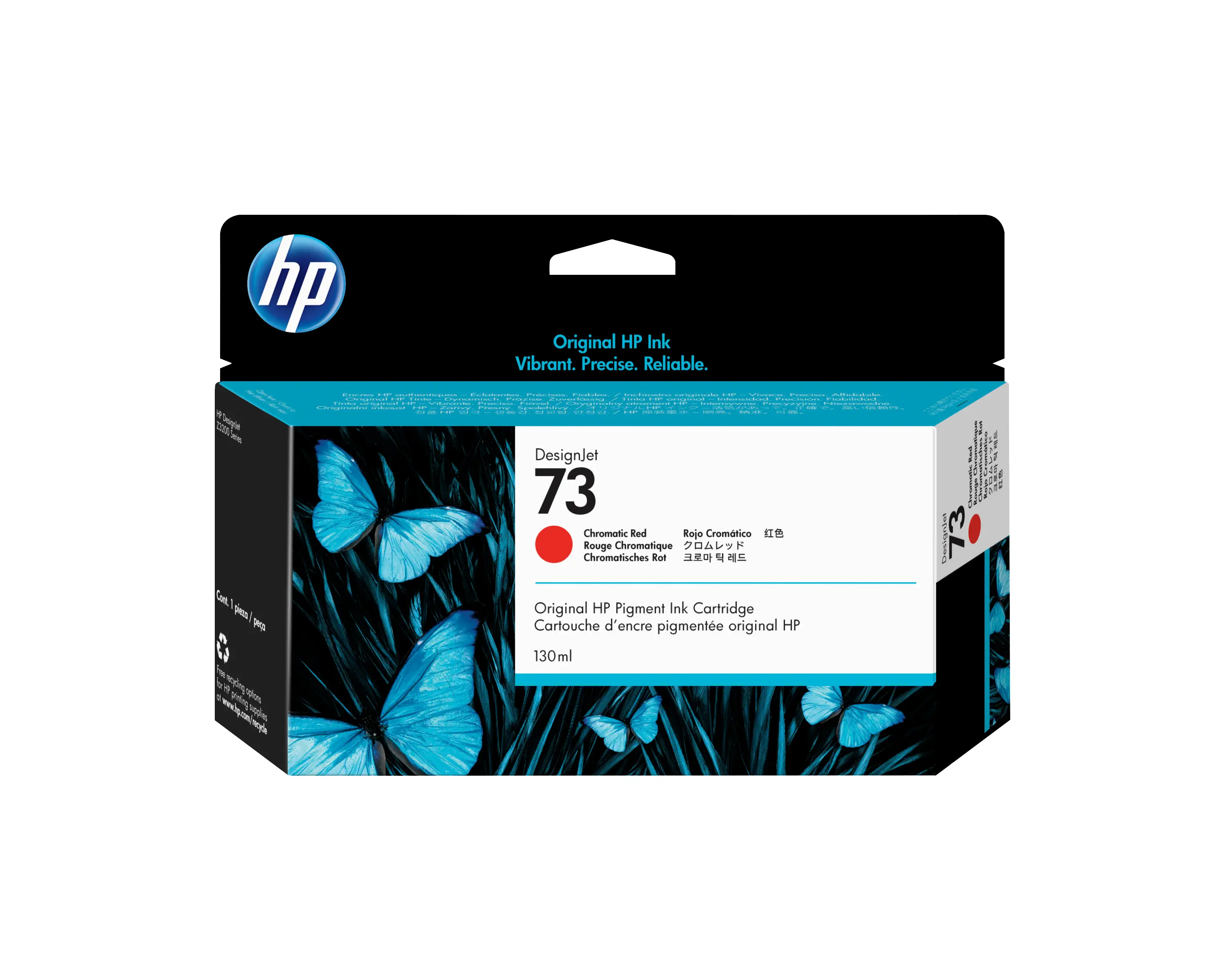 HP 73 130 ml Kromatik Kırmızı DesignJet Mürekkep Kartuşu CD951A