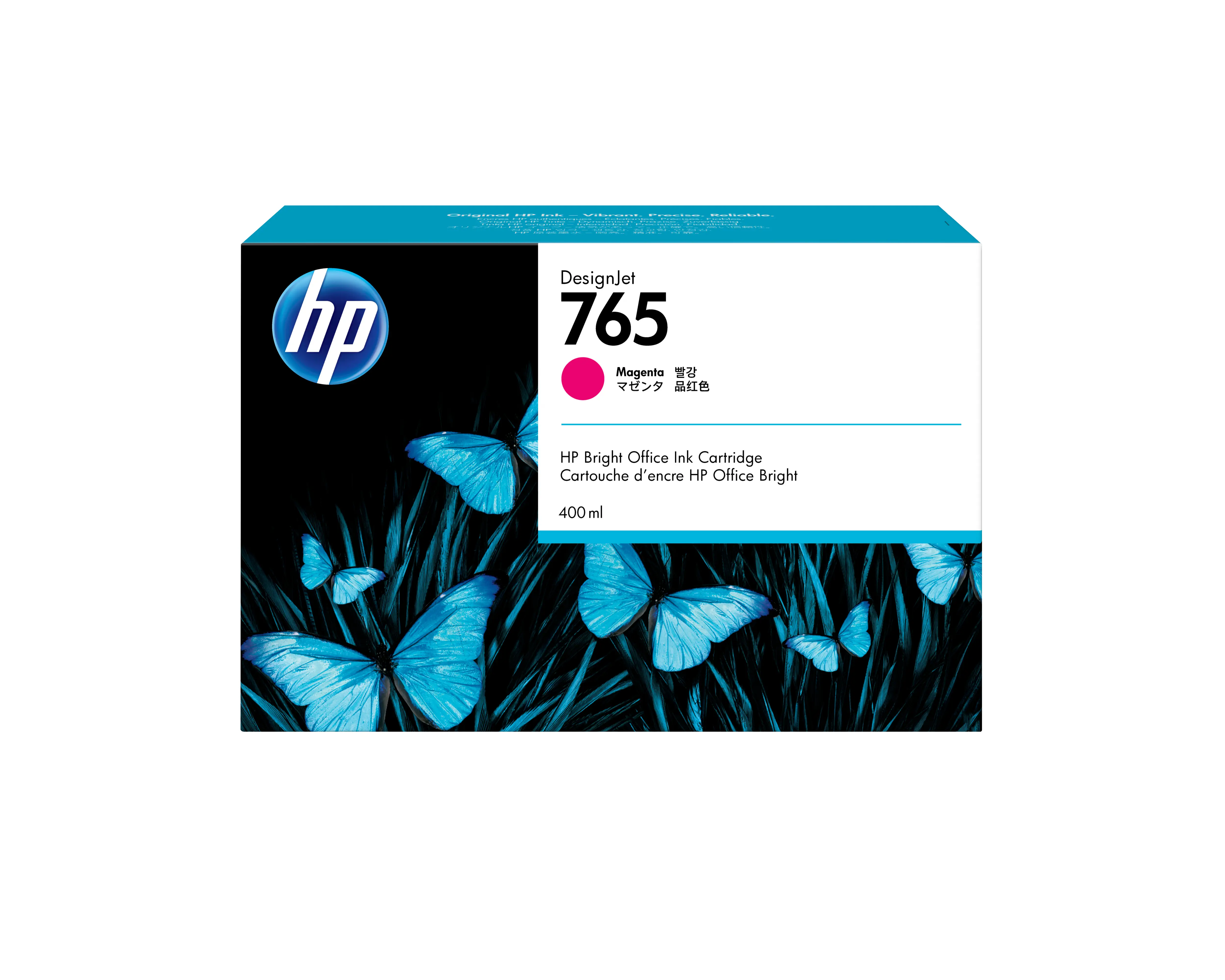 HP 765 400 ml Macenta Designjet Mürekkep Kartuşu F9J51A