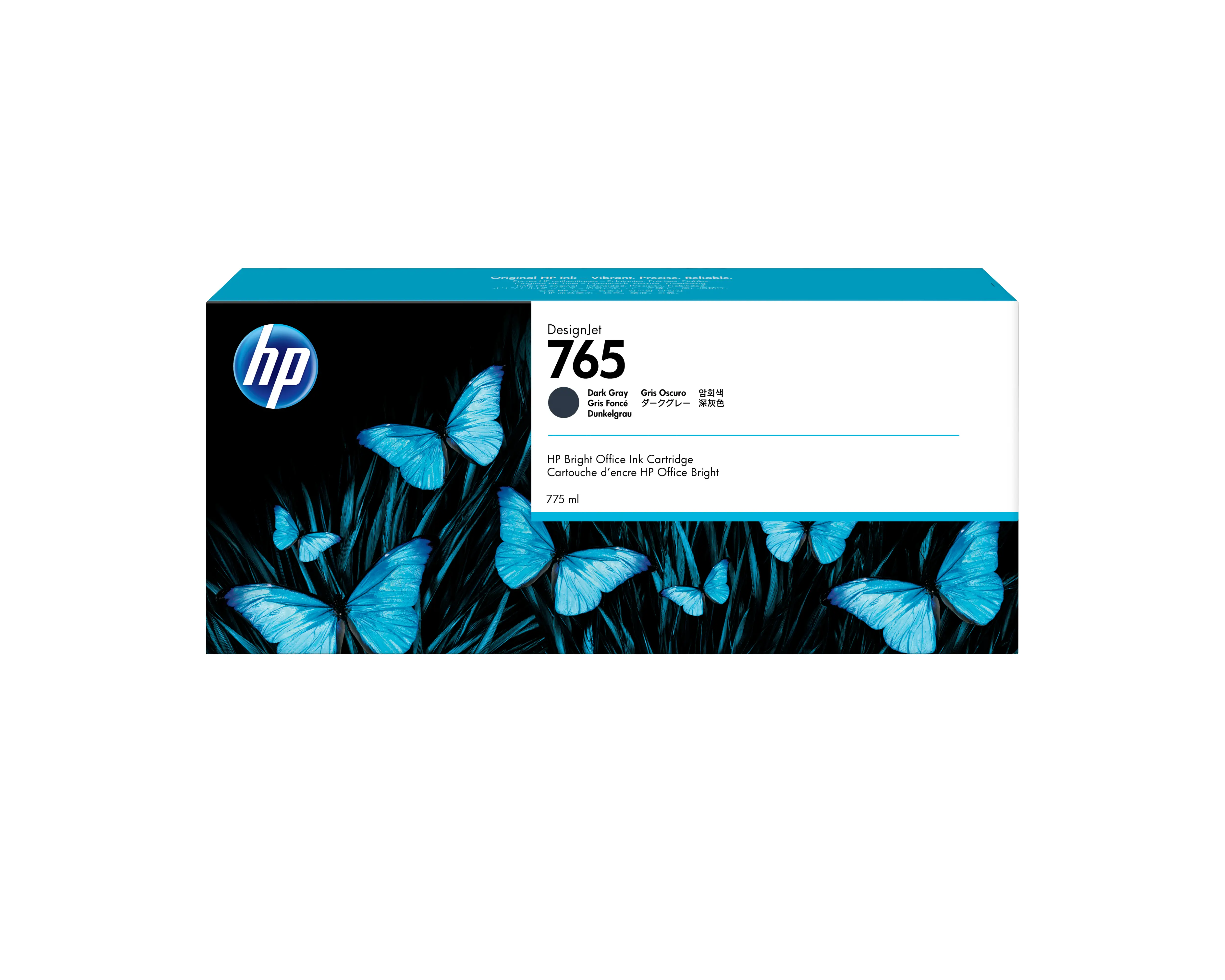 HP 765 775 ml Koyu Gri Designjet Mürekkep Kartuşu F9J54A