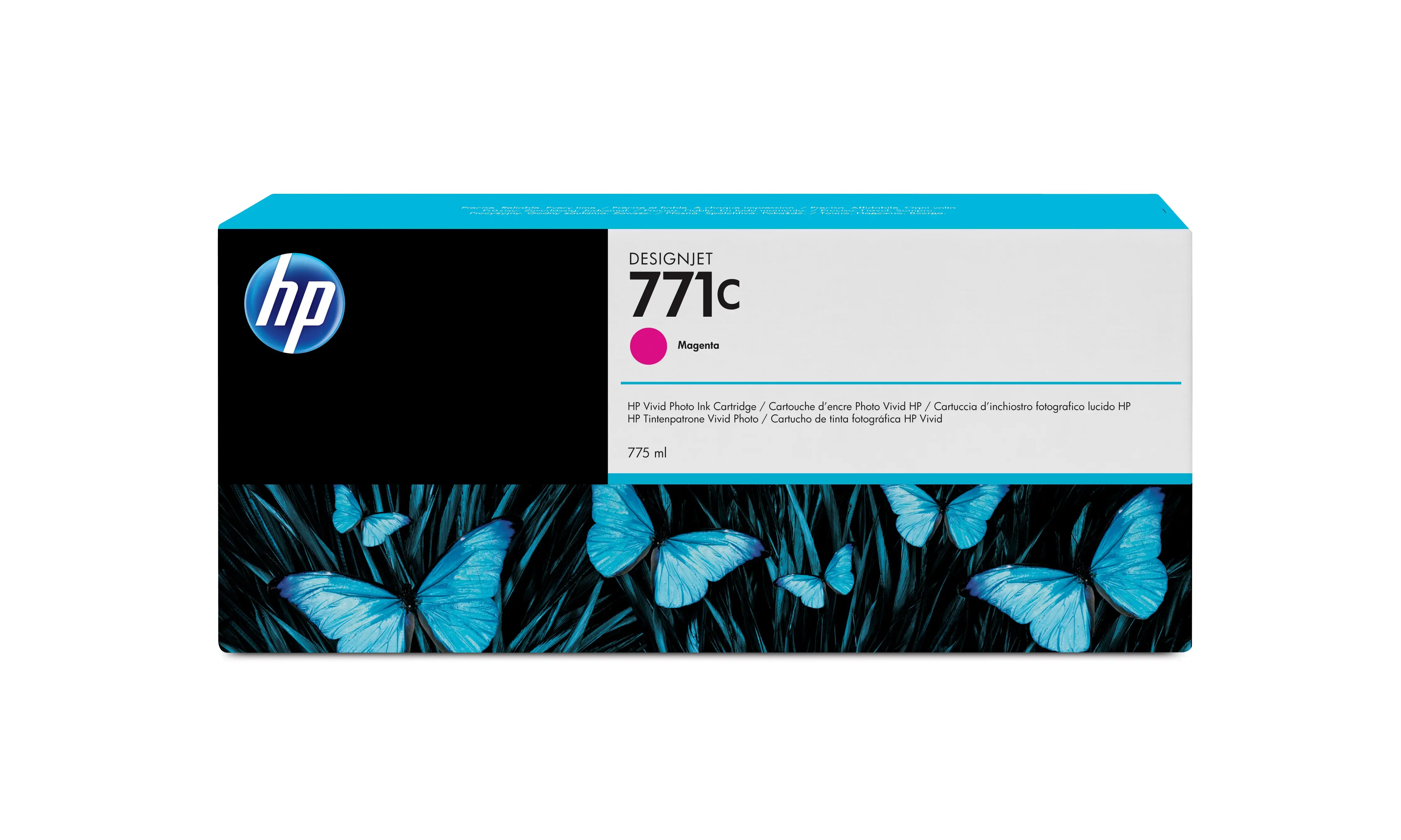 HP 771C 775 ml Macenta DesignJet Mürekkep Kartuşu B6Y09A
