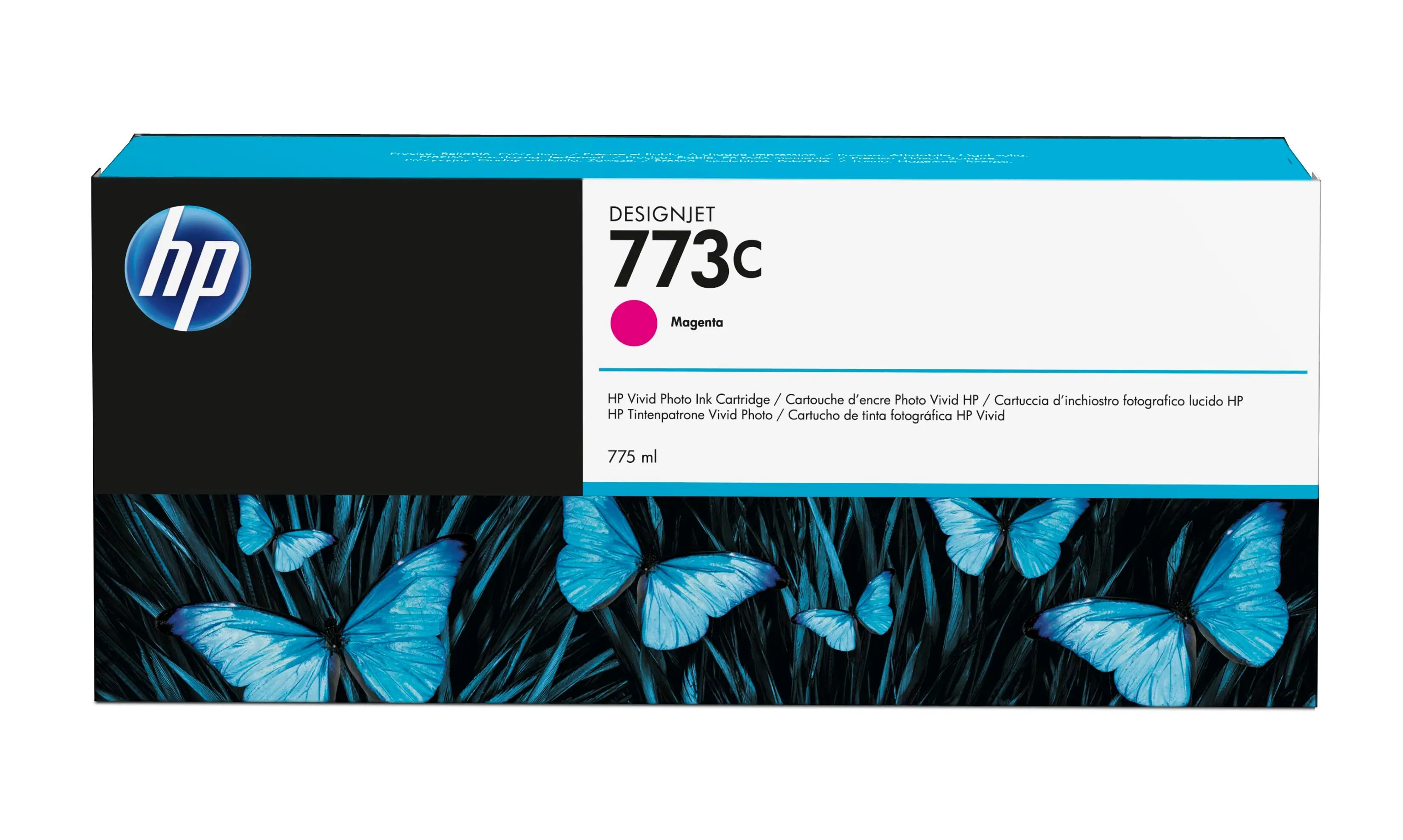 HP 773C 775 ml Macenta DesignJet Mürekkep Kartuşu C1Q39A