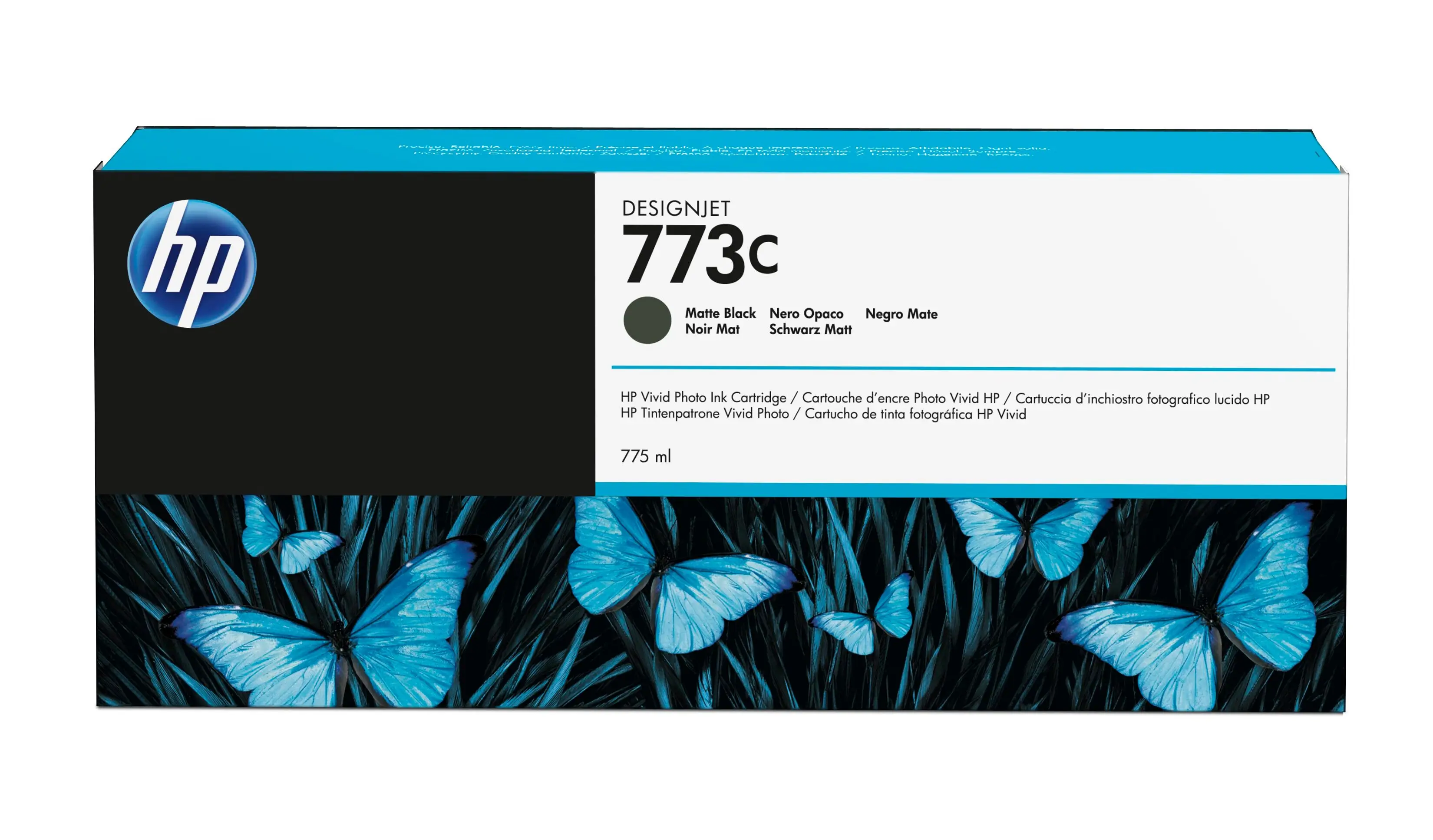 HP 773C 775 ml Mat Siyah DesignJet Mürekkep Kartuşu C1Q37A