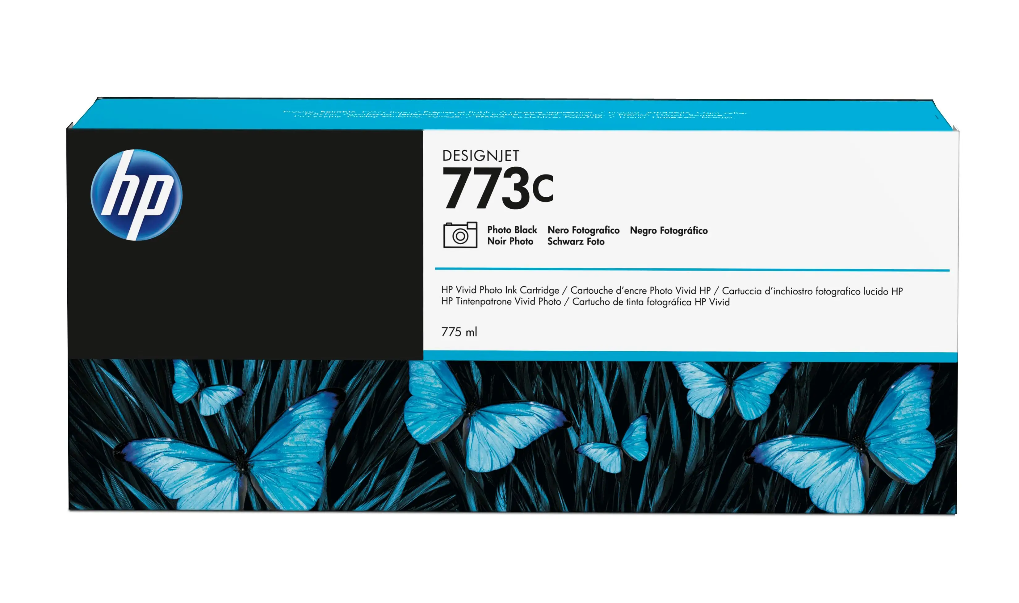 HP 773C 775 ml Fotoğraf Siyahı DesignJet Mürekkep Kartuşu C1Q43A