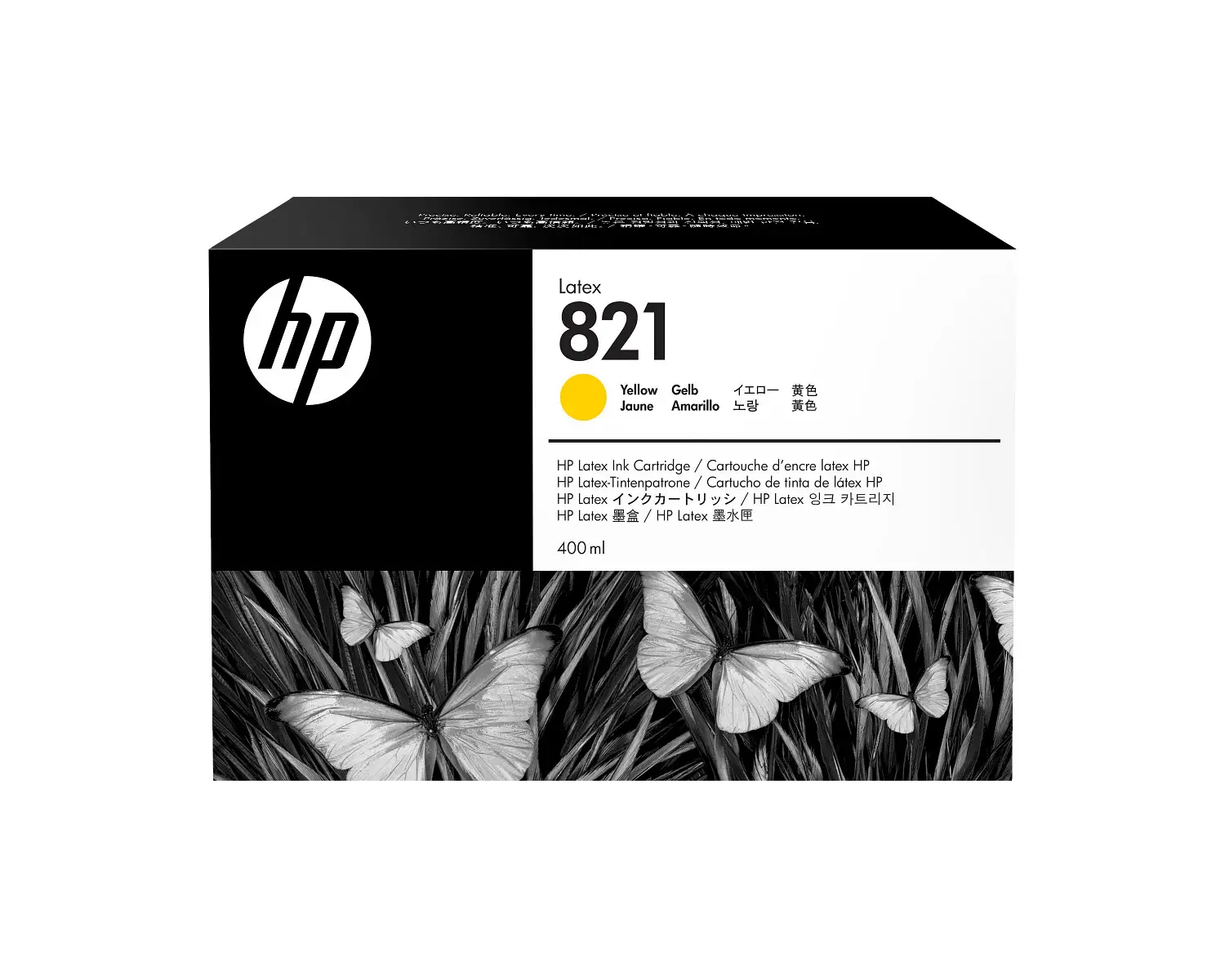 HP 821 400 ml Sarı Latex Mürekkep Kartuşu G0Y88A