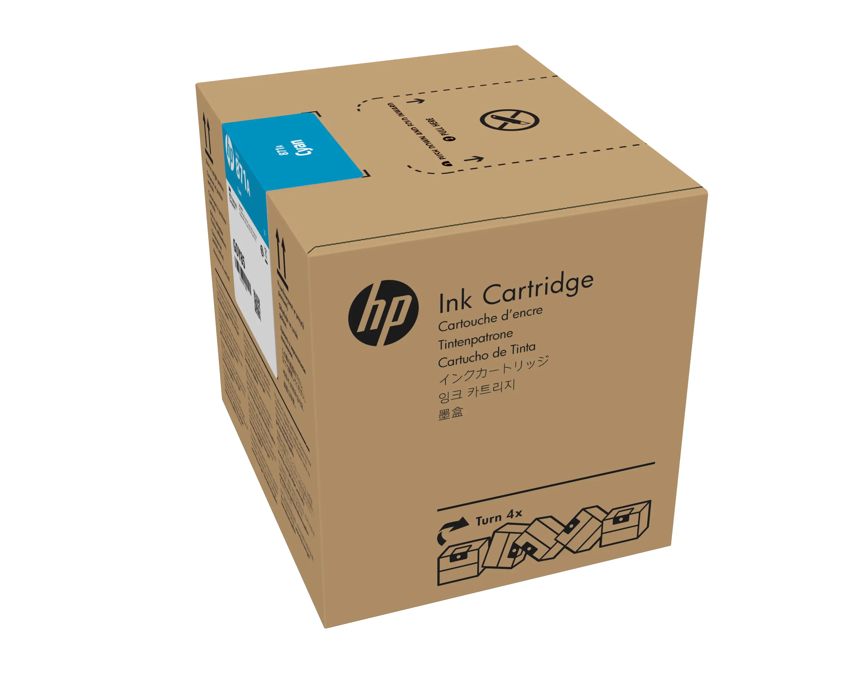HP 871A 3 litrelik Camgöbeği Latex Mürekkep Kartuşu G0Y79D