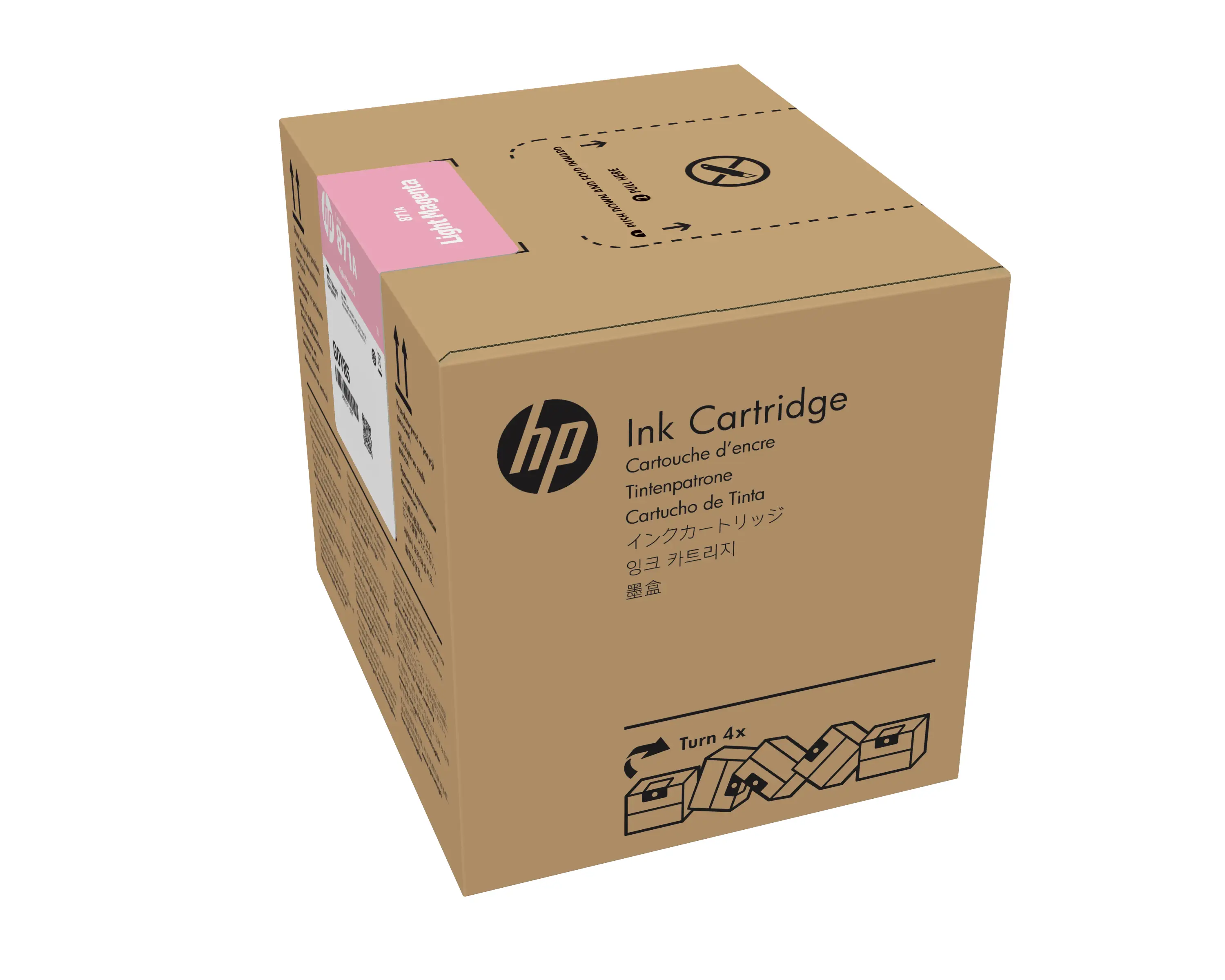 HP 871A 3 litrelik Açık Macenta Latex Mürekkep Kartuşu G0Y84D