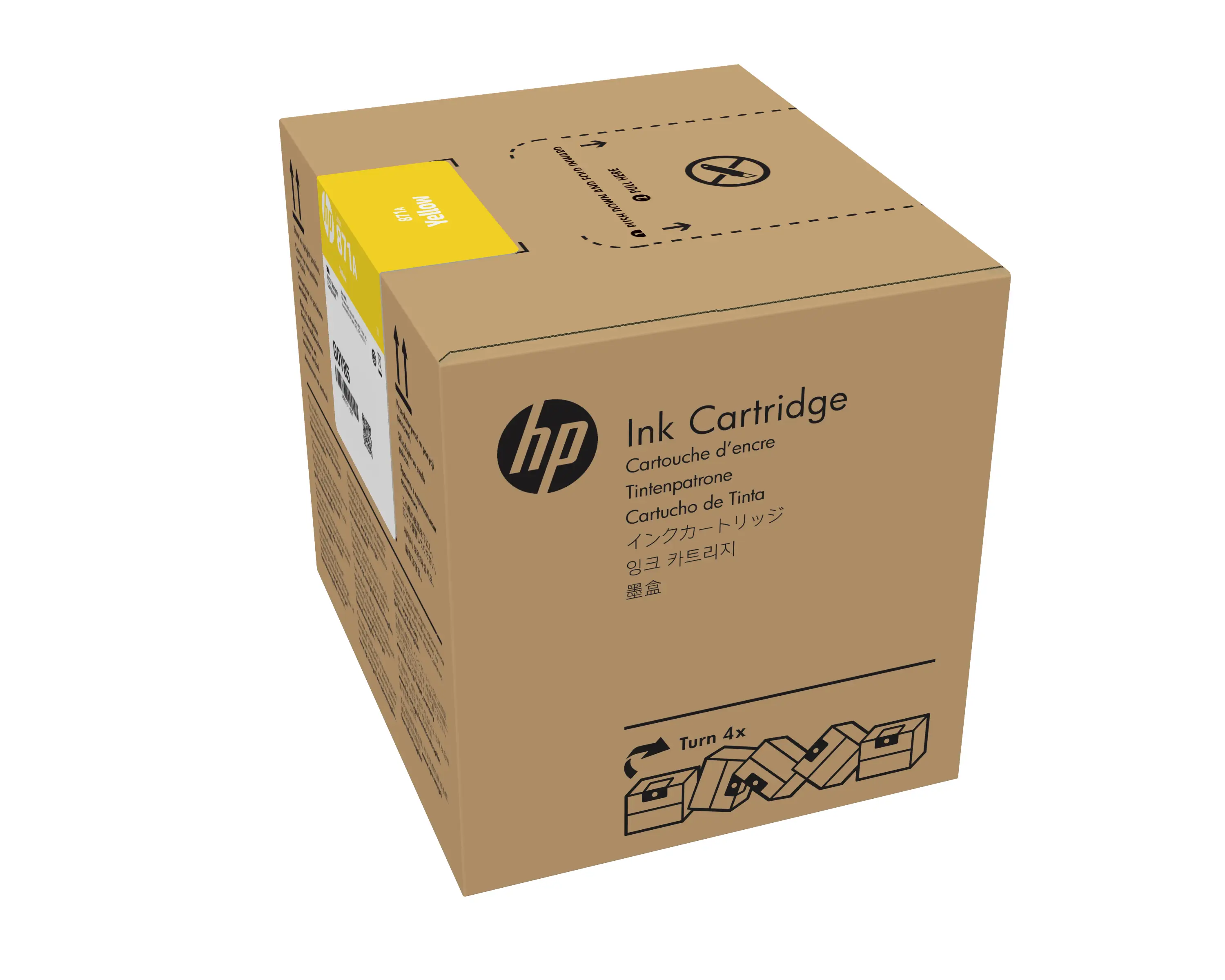 HP 871A 3 litrelik Sarı Latex Mürekkep Kartuşu G0Y81D