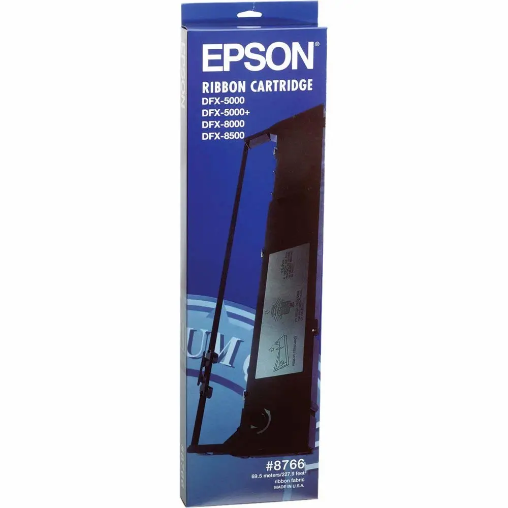Epson Black Fabric Ribbon Cartridge 8766