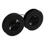 MM Black Nylon Spool Ribbon - DK Spool 64 (Group ID: 71) F1180DK
